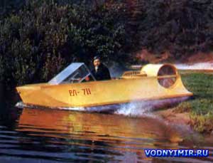 Amphibious boat with your own hands. Homemade hovercraft