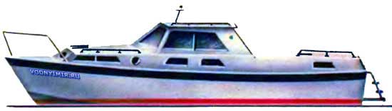 Free plans of the tourist motor boat Sea Lion