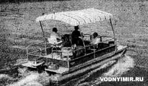 Pontoon boat Deluxe Commander